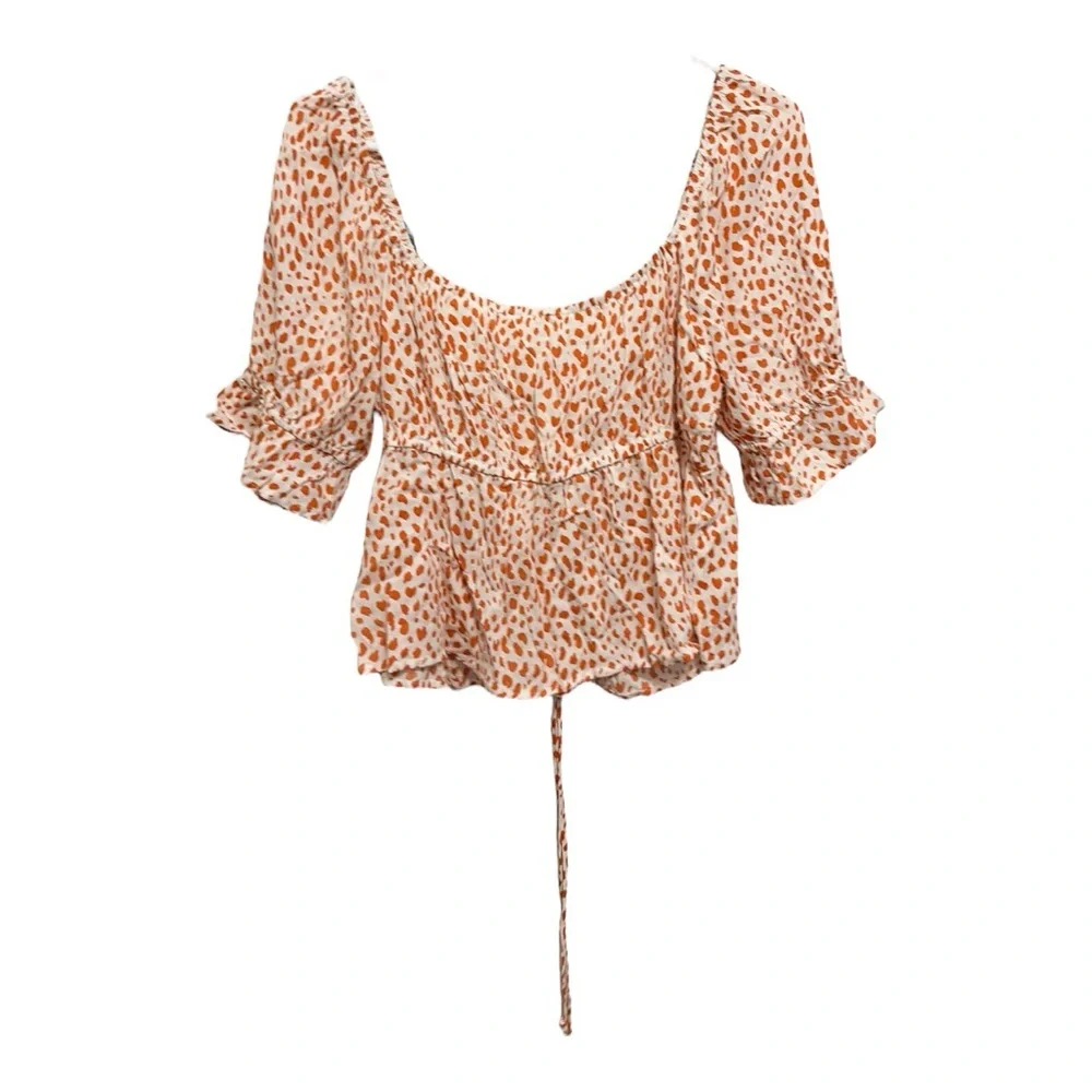 24. Urban Romantics NWT Printed Blouse - Picture 2 of 3